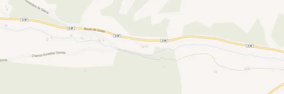 Plan du 815 Resquens à Ustou