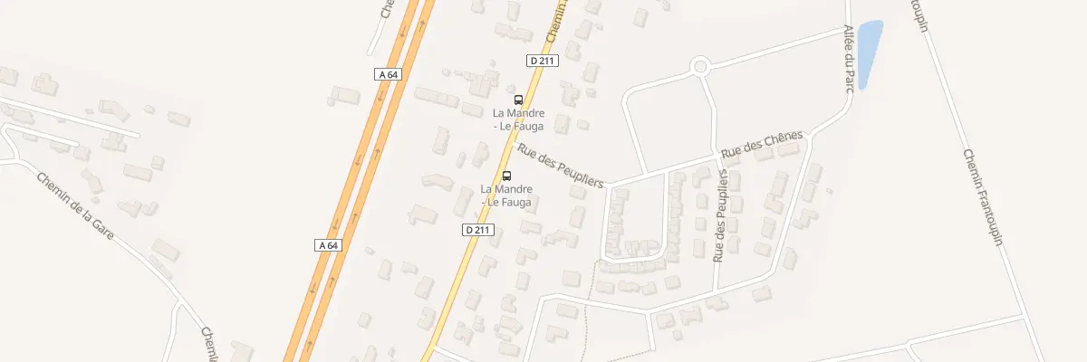 Plan du 2 Rue des Peupliers au Fauga