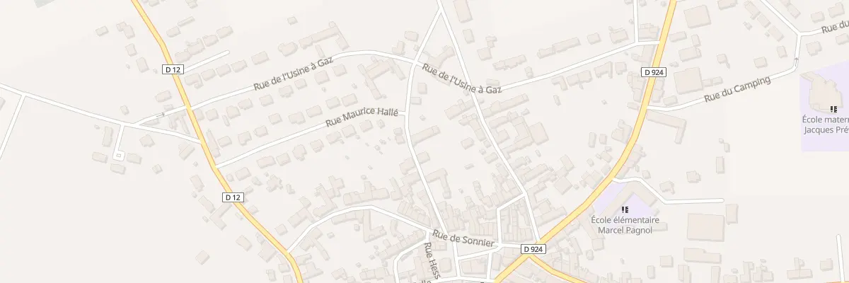 Plan du 9 Rue du Sechard à Oucques La Nouvelle