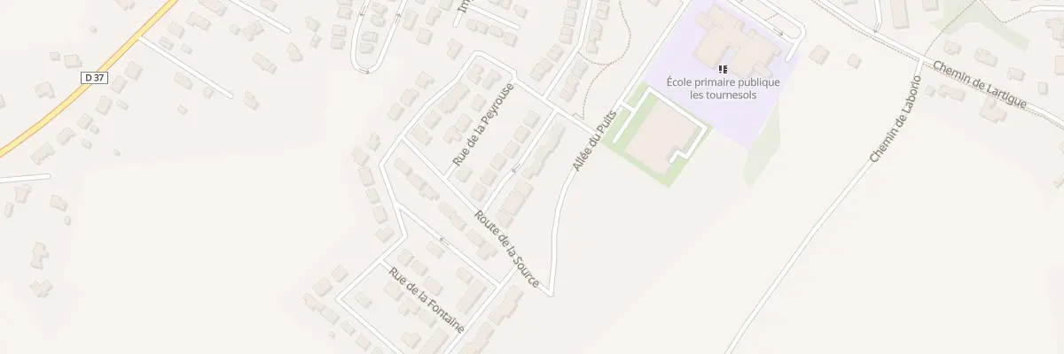 Plan du 17 Rue Les Jardins de la Peyrouse à Merville