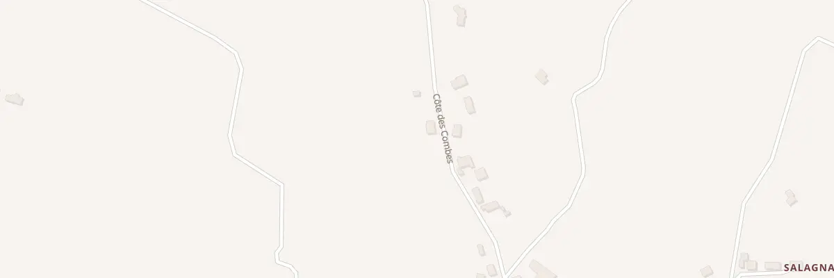 Plan du 283 Cote des Combes à Montastruc