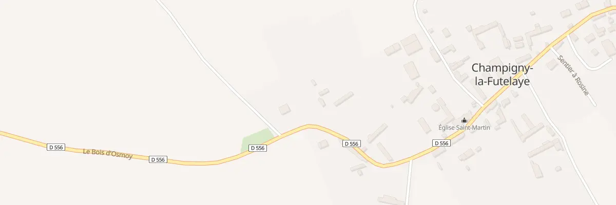Plan du 9338 Imp de la Martinière à Champigny-la-Futelaye