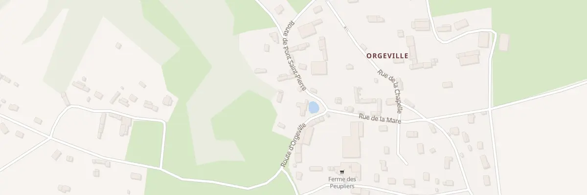 Plan du 2 Rte de Pont Saint Pierre à Flipou