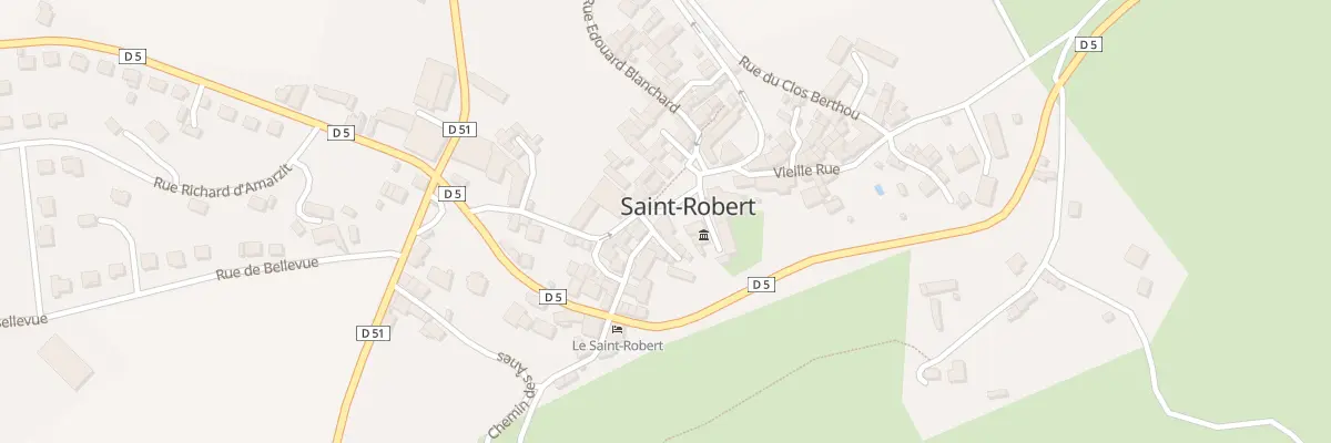 Plan du 189 Pl De La Prevote à Saint-Robert