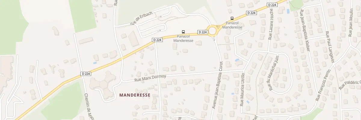 Plan du 8 Rue Marx Dormoy à Panazol
