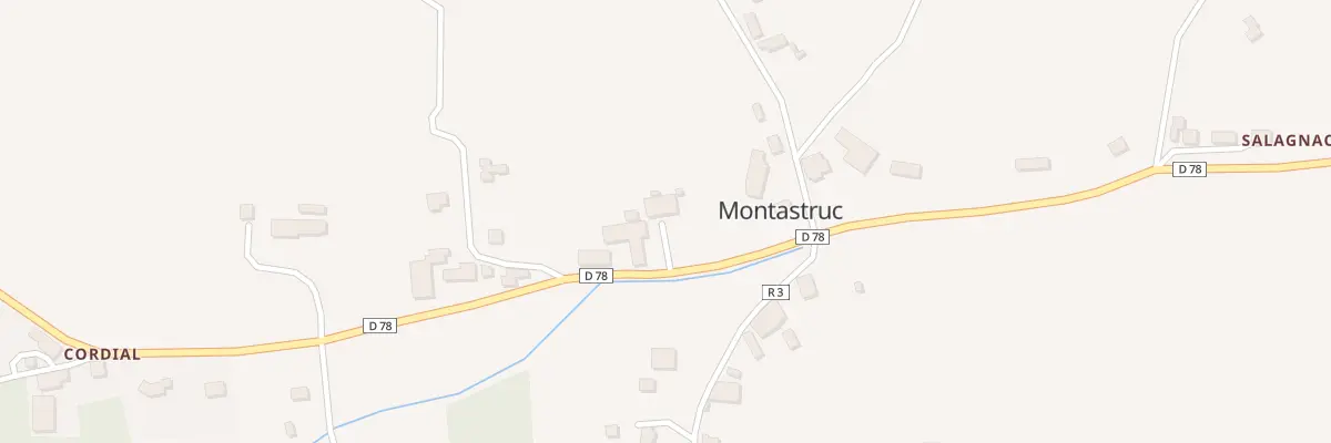 Plan du 116 Rte de Labade à Montastruc