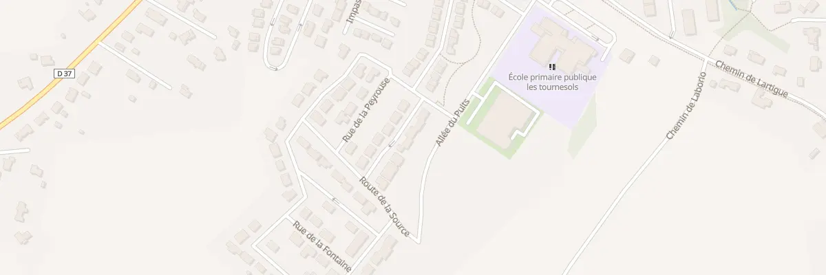 Plan du 11 Rue Les Jardins de la Peyrouse à Merville