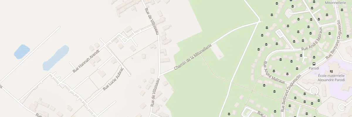 Plan du 5 Che de la Mitonellerie à Blois