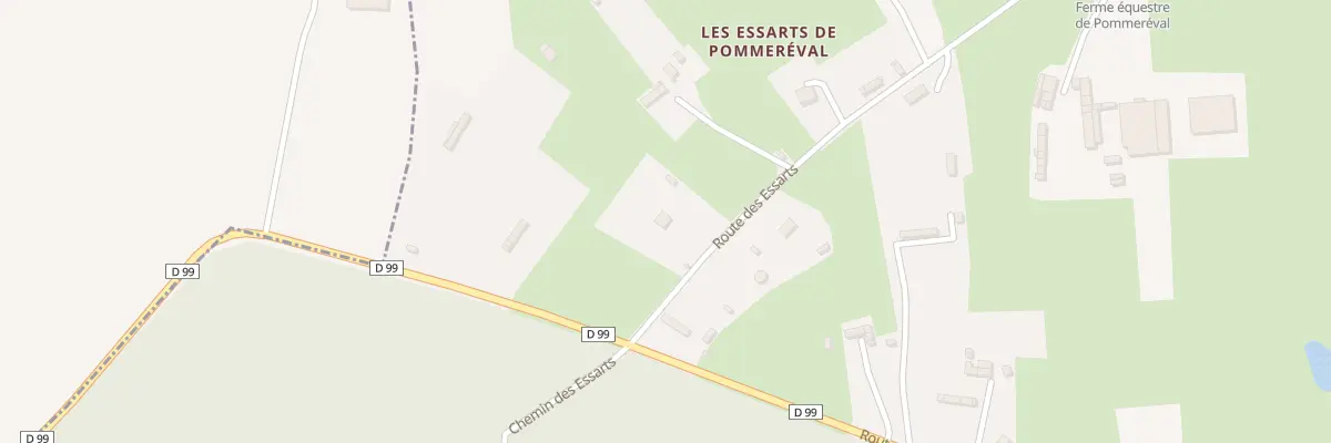 Plan du 940 Rte des Essarts à Pommeréval