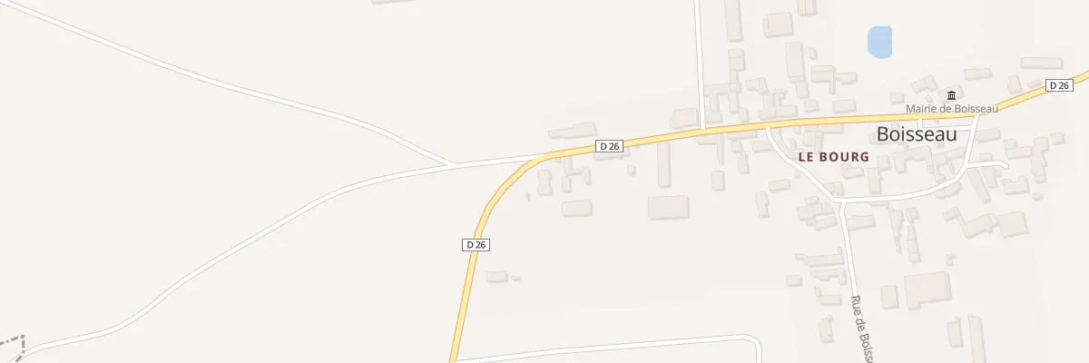 Plan du 15 Rue des Fontaines à Boisseau