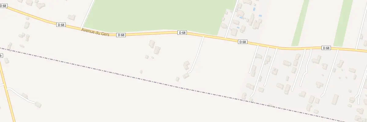 Plan du 601 Av du Gers à Frouzins
