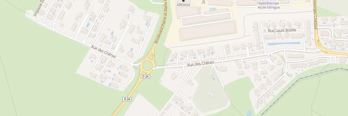 Plan du 39 Rue des Chênes à Plaisance-du-Touch