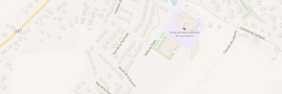 Plan du 3 Rue Les Jardins de la Peyrouse à Merville