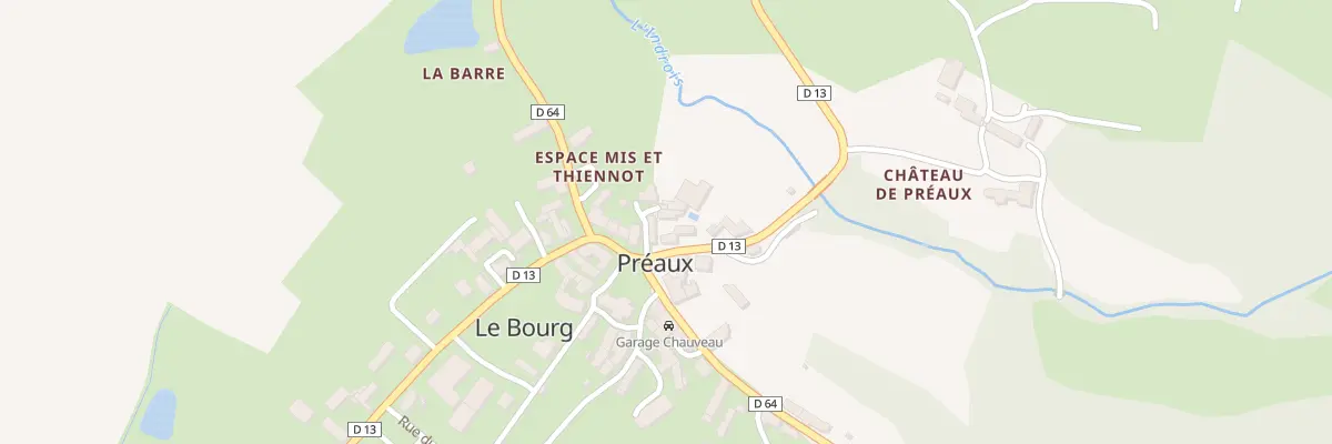 Plan du 9 Pl de l’Eglise à Préaux