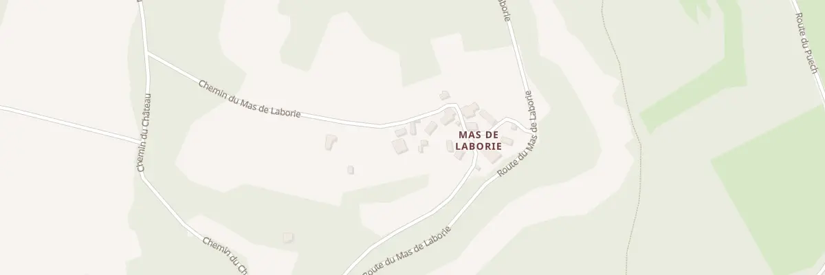 Plan du 147 Che du Mas de Laborie à Montgesty