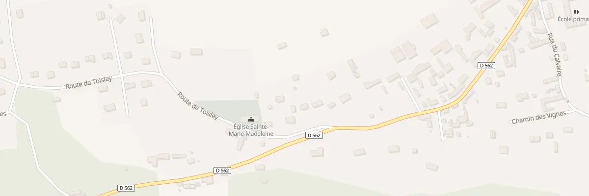 Plan du 2B Rte de Toisley à Mesnil-sur-l’Estrée