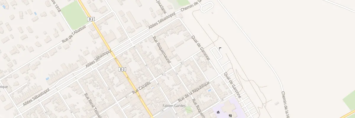 Plan du 54 Rue Roquemaurel à Grenade