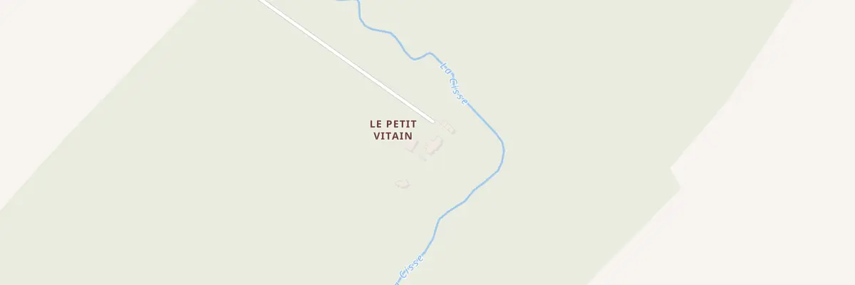 Plan du 116 Le Petit Vitain à Fossé