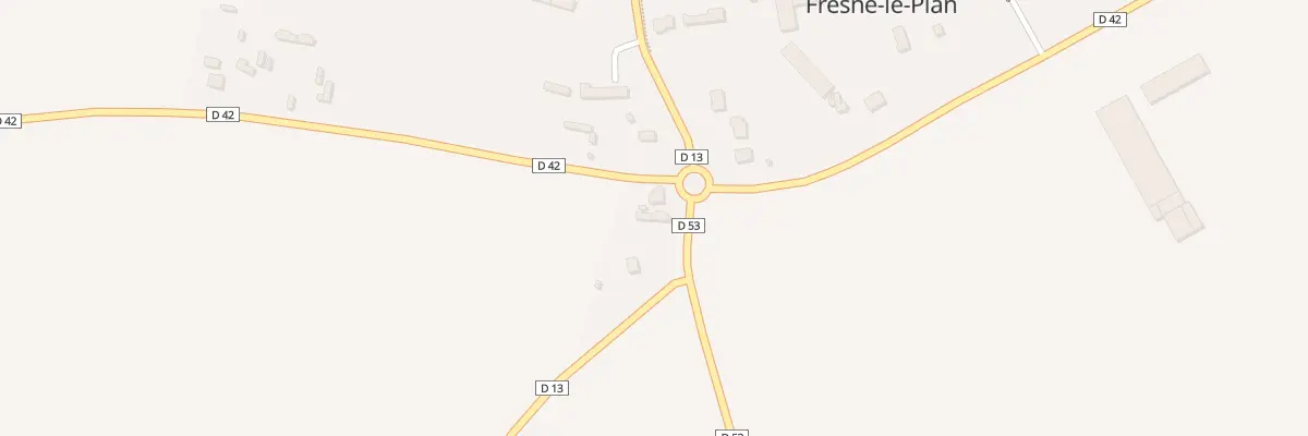 Plan du 5027 Les Fonds de Fresne à Fresne-le-Plan