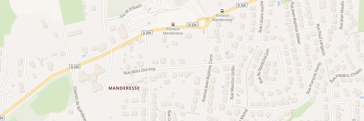 Plan du 6 Rue Marx Dormoy à Panazol