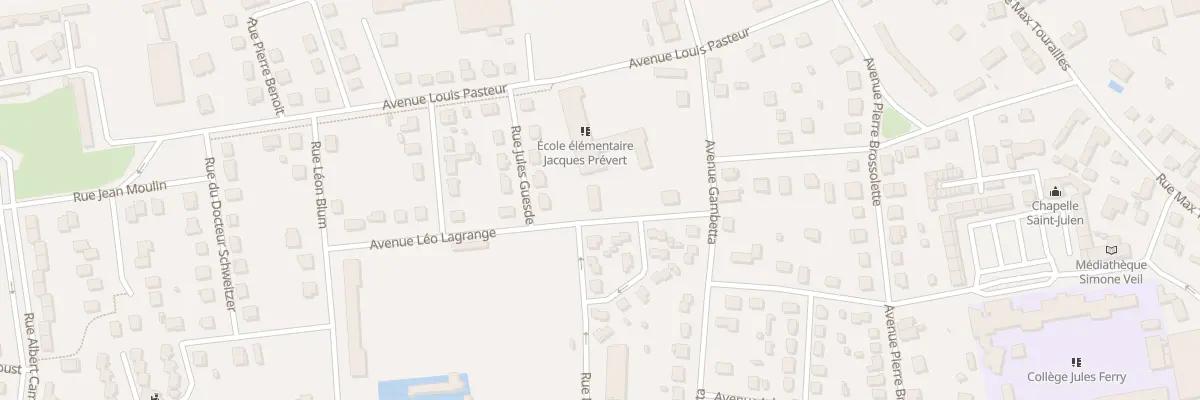 Plan du 4 Av Léo Lagrange à Terrasson-Lavilledieu