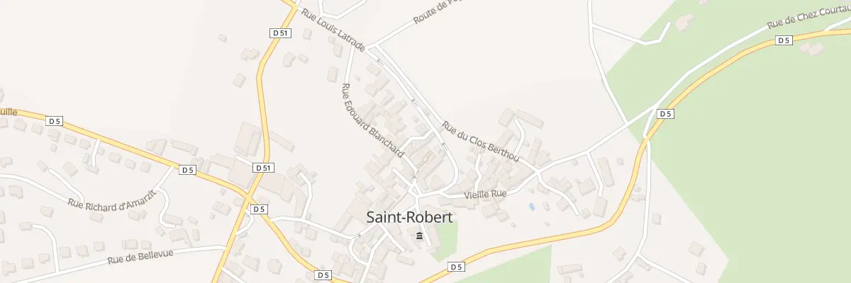 Plan du 5287 Rue Louis Latrade à Saint-Robert