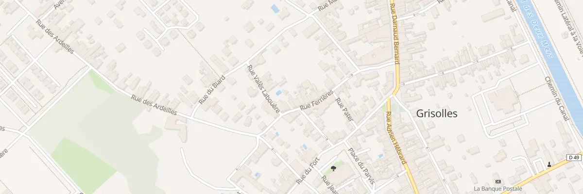 Plan du 24 Rue Ferrières à Grisolles