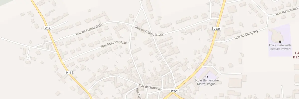 Plan du 16 Rue Beau à Oucques La Nouvelle