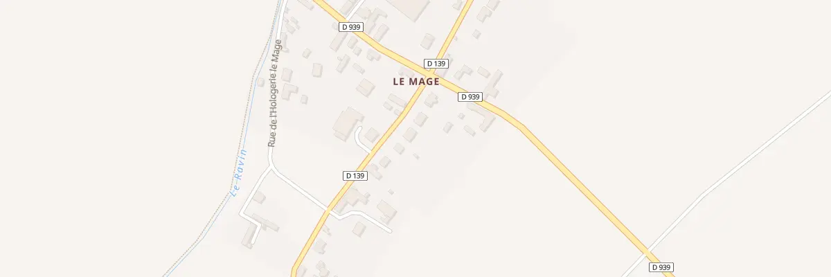 Plan du 16 Rue de Gatelles Le Mage à Thimert-Gâtelles