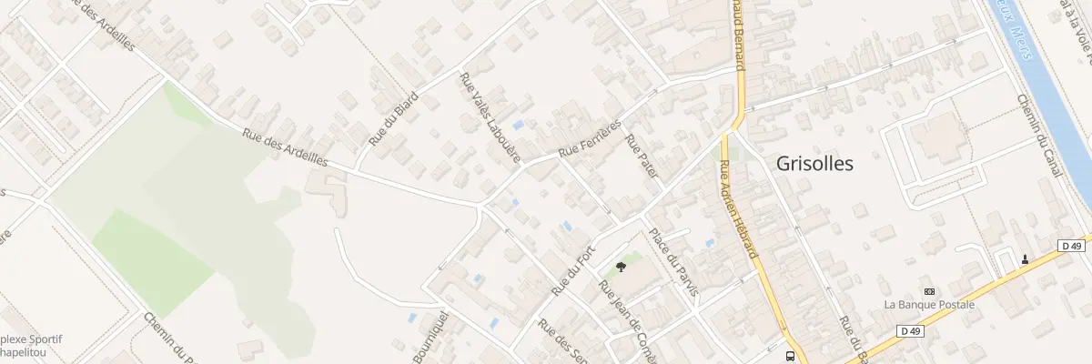 Plan du 17 Rue Ferrières à Grisolles