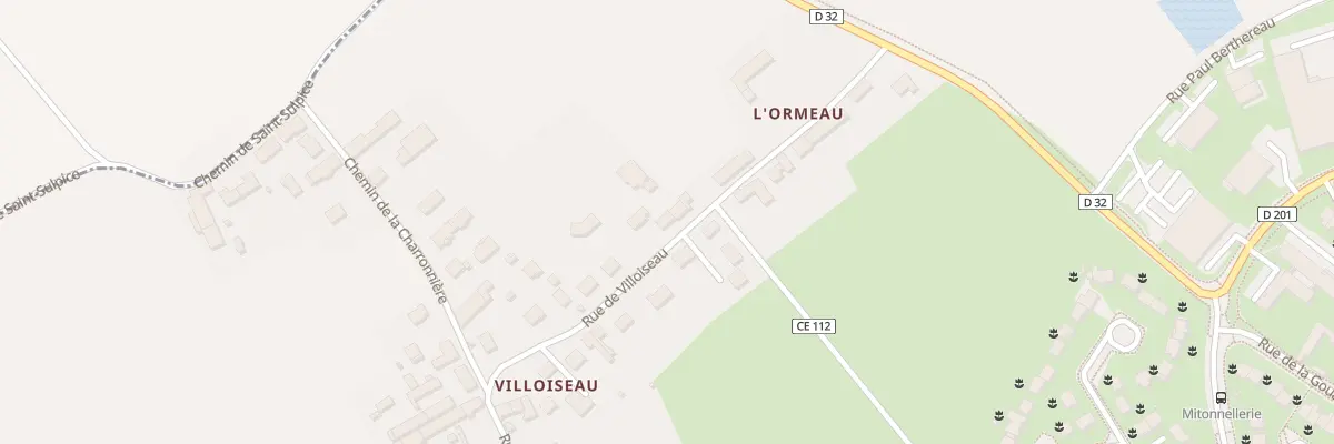 Plan du 60C Rue de Villoiseau à Blois
