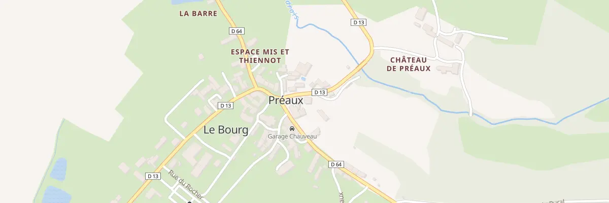 Plan du 4 Pl de l’Eglise à Préaux