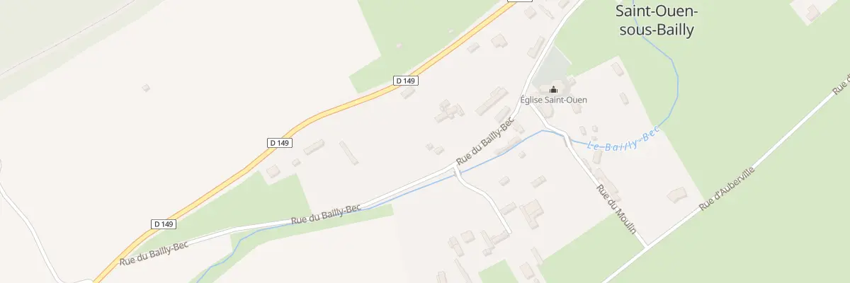 Plan du 5047 Le Bourg à Saint-Ouen-sous-Bailly