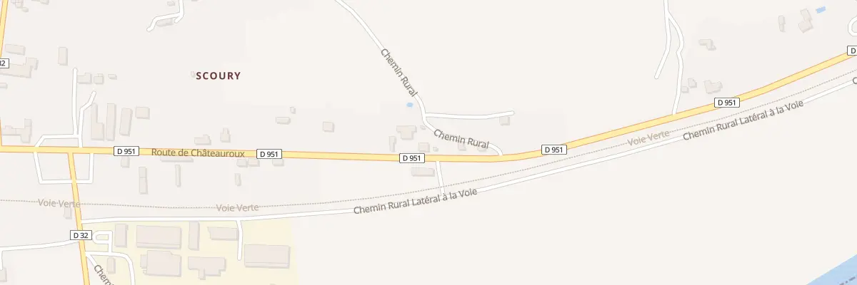 Plan du 49 Rte de Châteauroux à Ciron