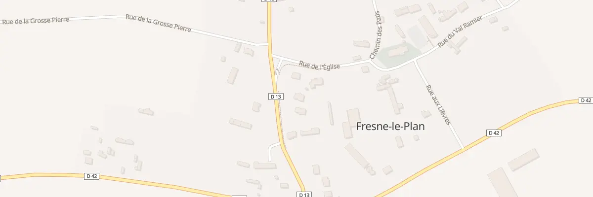 Plan du 1 Clos Champetre à Fresne-le-Plan