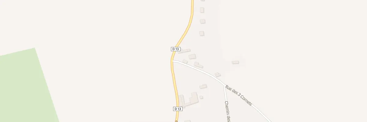 Plan du 10 Rue des 3 Cornets à Fresne-le-Plan