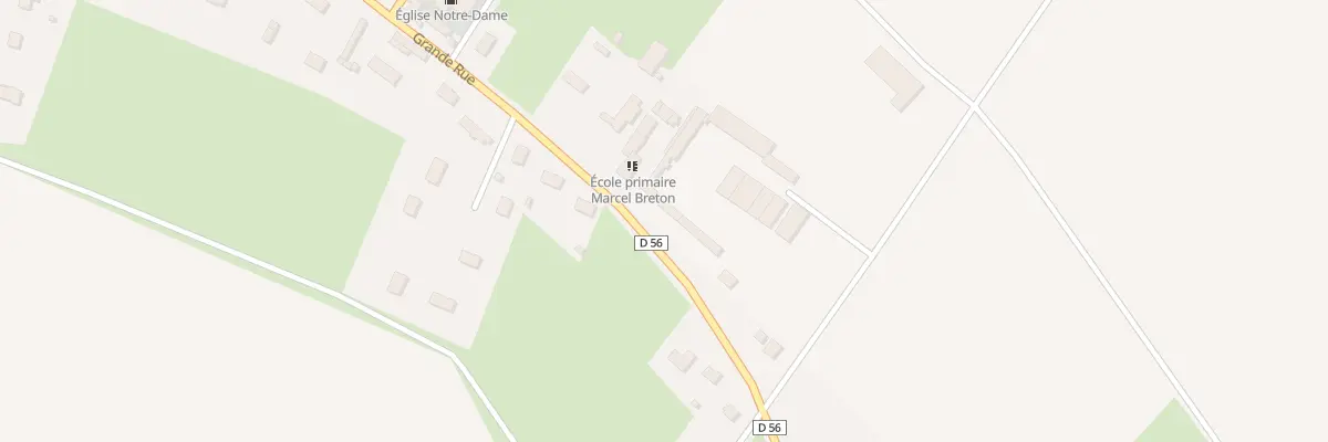 Plan du 131 Gr Grande Rue à Notre-Dame-d’Aliermont