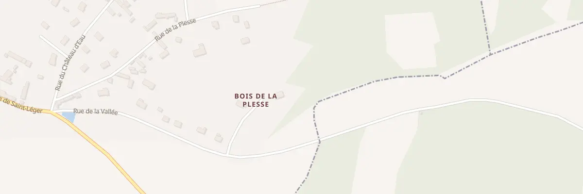 Plan du 17B Rue de la Vallee à Louvilliers-en-Drouais