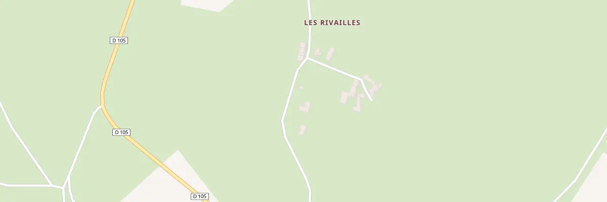Plan du 2B Les Rivailles à Cromac