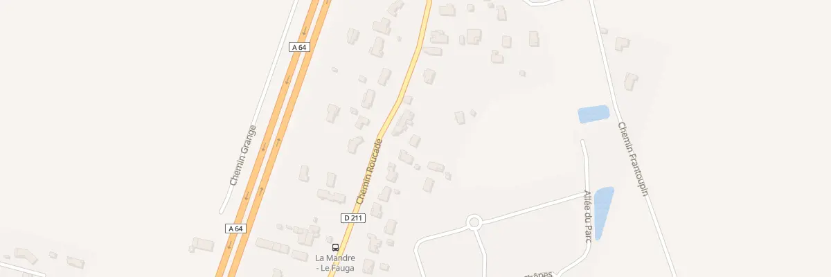 Plan du 42Q Che Roucade au Fauga