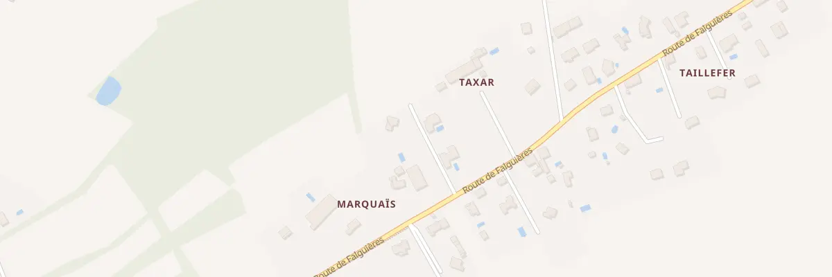 Plan du 567 Rte de Falguieres à Villemade