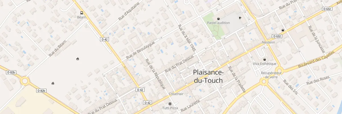 Plan du 55 Rue du Prat Dessus à Plaisance-du-Touch