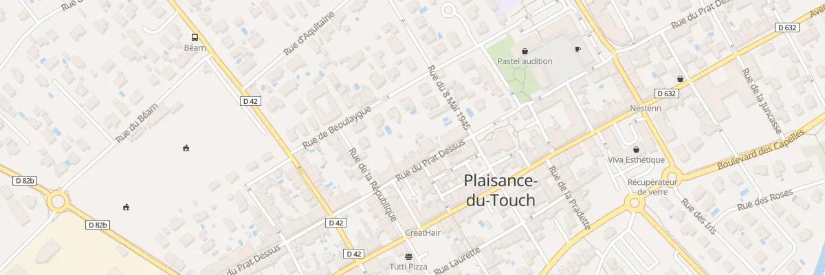 Plan du 57 Rue du Prat Dessus à Plaisance-du-Touch