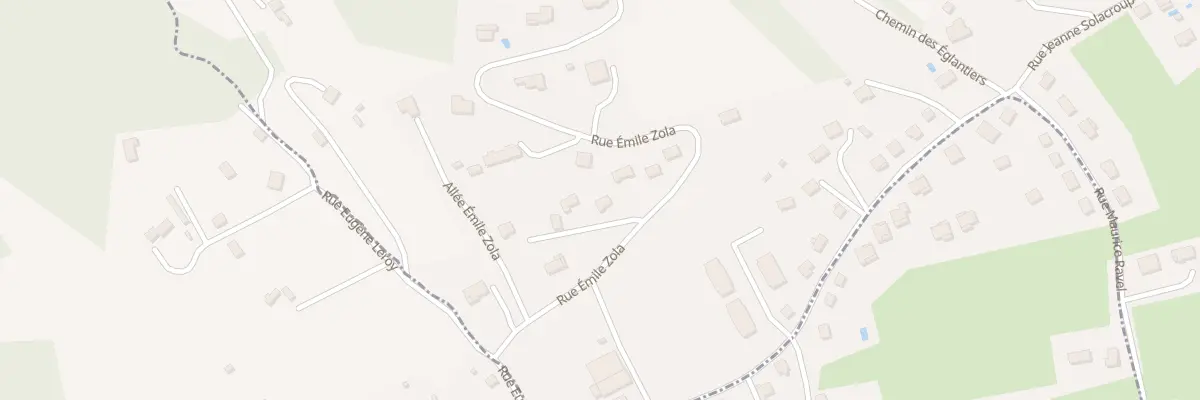 Plan du 2 Imp Baudelaire à Cublac