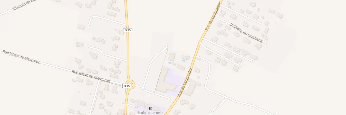 Plan du 34 Rue du Languedoc à Muret