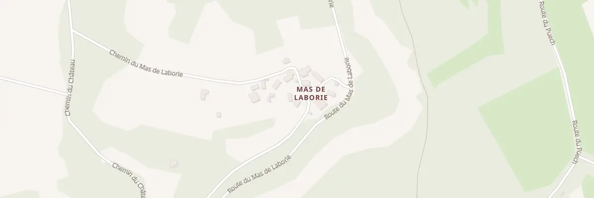 Plan du 93 Chem du Mas de Laborie à Montgesty