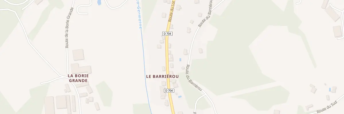 Plan du 116 Le Barrierou à Groléjac
