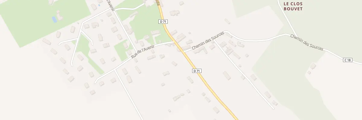 Plan du 34 Rue de la Poste à Fontaine-sous-Jouy