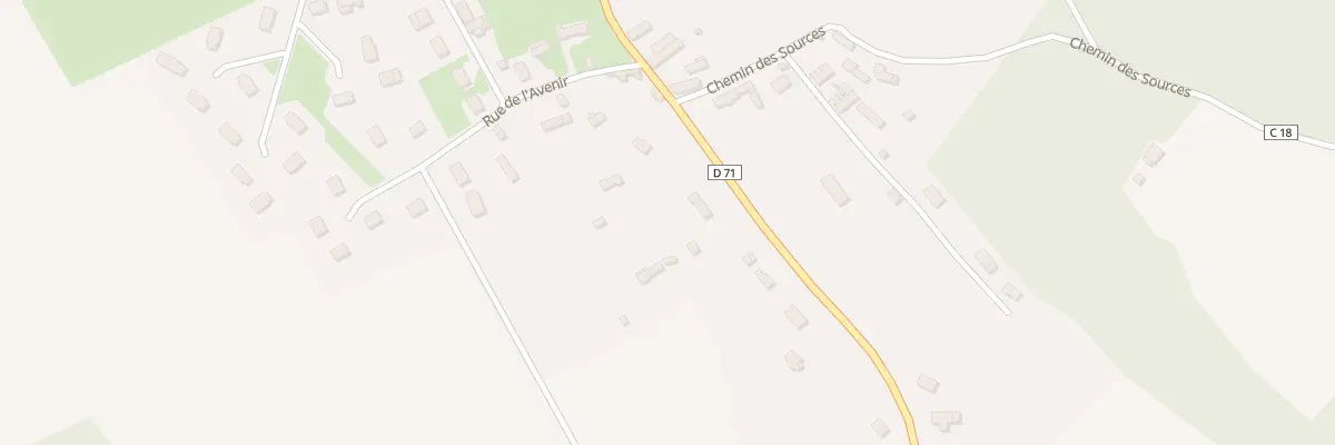 Plan du 38 Rue de la Poste à Fontaine-sous-Jouy