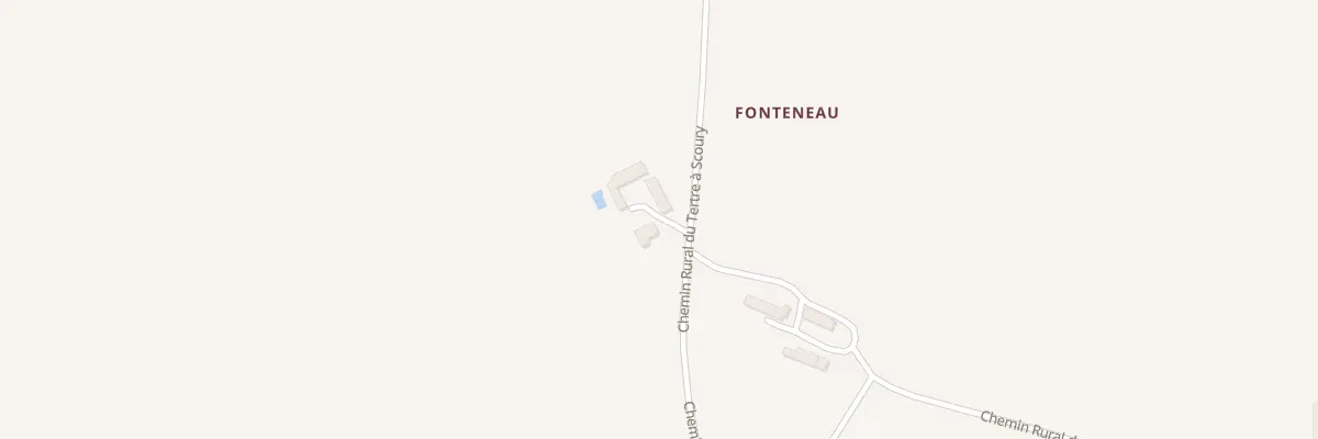 Plan du 3 Le Tertre à Ciron